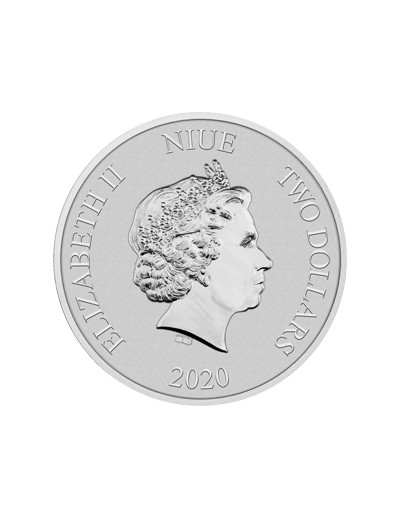 Srebrna moneta Żółw szylkretowy Niue