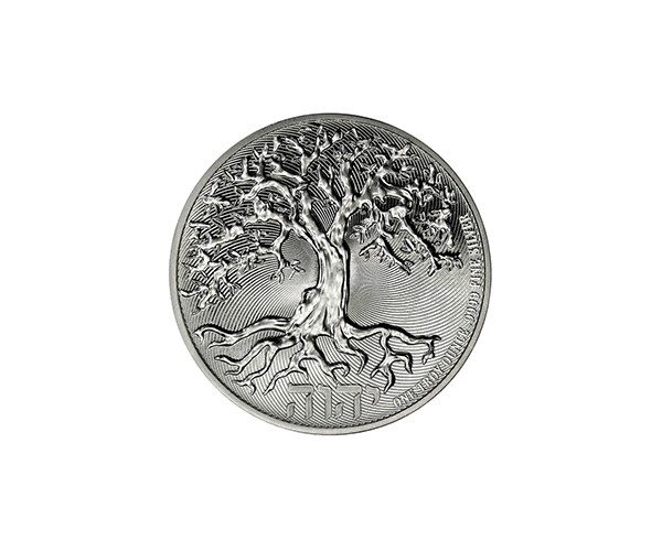 Srebrna moneta Drzewo Życia