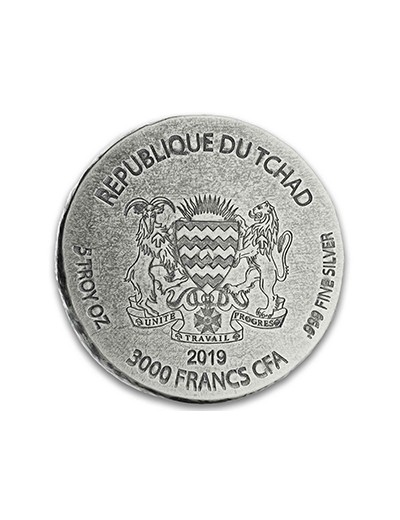 srebrna moneta Sfinks Hatszepsut