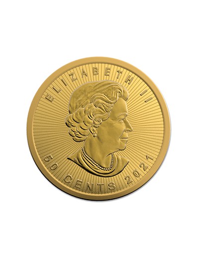 Złota Moneta Liść Klonowy 1 gram