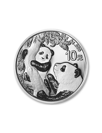 Srebrna moneta Panda