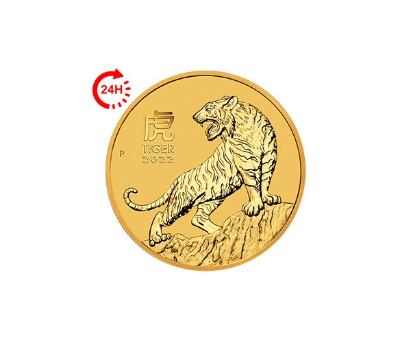 Rok Tygrysa 2022 1/10 uncji złota