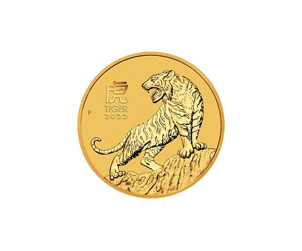 Rok Tygrysa 2022 1/20 uncji złota