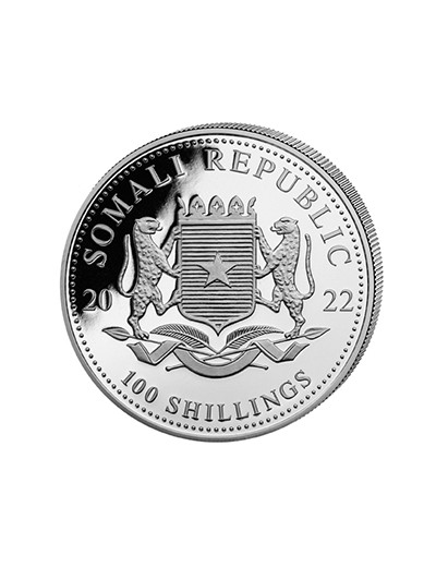 Słoń Somalijski 1 uncja srebra