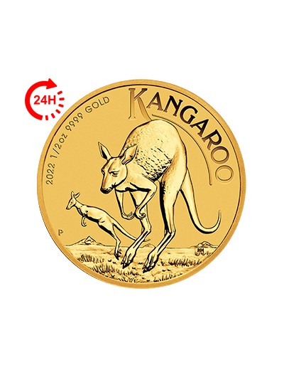 Australijski Kangur 1/2oz 2022