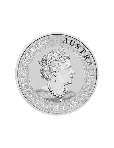 srebrna moneta Australijski Kangur Tuba 25 oz