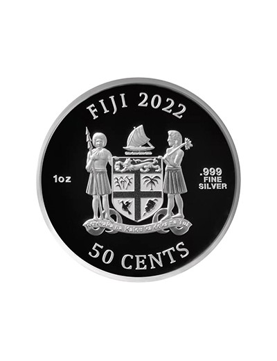 Psy Fiji 1 uncja srebra 2022