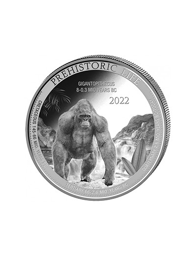 Gigantopithecus 2022 Prehistoric Life 1 uncja srebra