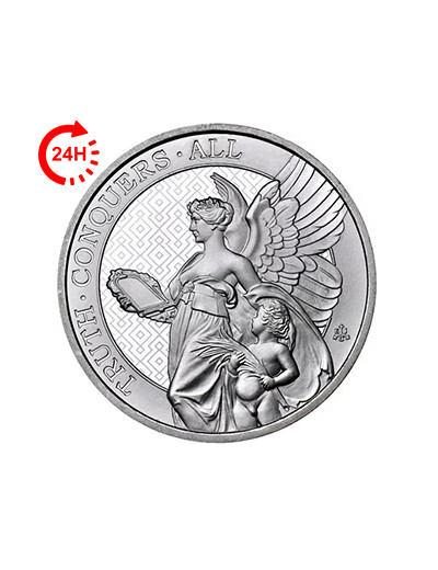 Moneta srebrna Prawda 1 uncja srebra