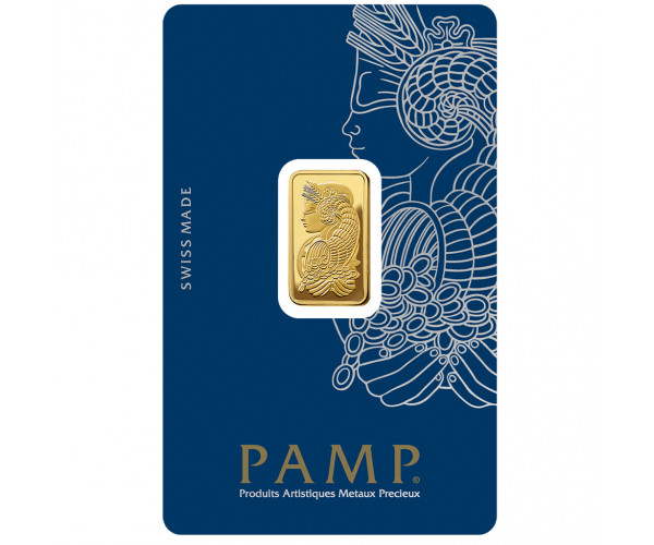 Sztabka złota 5 gramów Fortuna PAMP