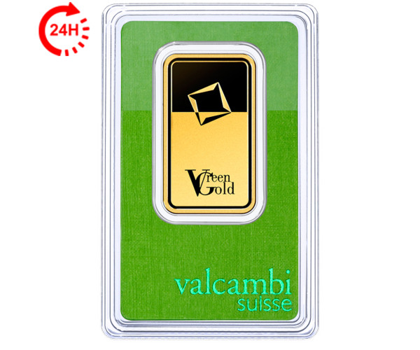 Sztabka złota Valcambi Green Gold 1 oz