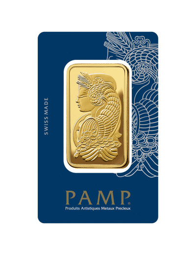 Sztabka złota 50g PAMP fortuna