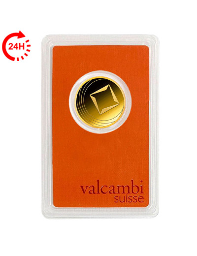 Sztabka złota 20g Valcambi Round