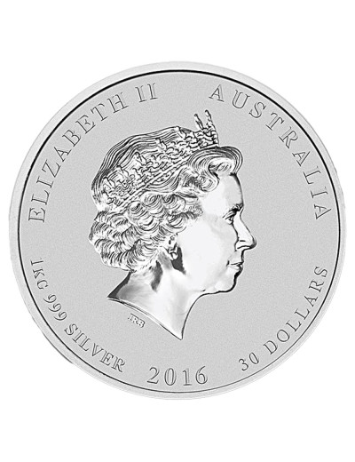 Srebrna moneta Rok Małpy 1 kg 2016