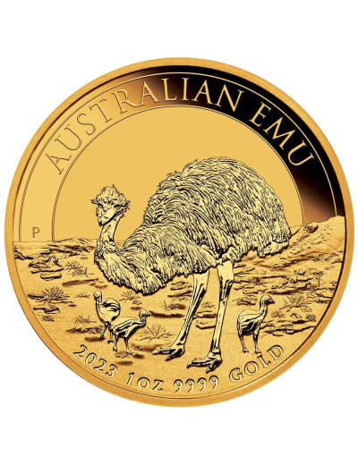 Złota moneta Australijski Emu 1 uncja 2023