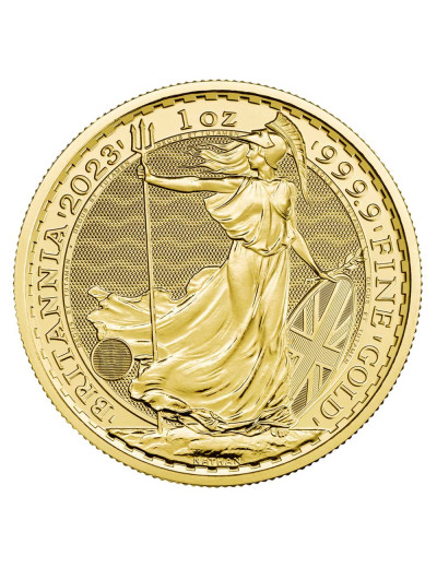 Moneta The Coronation Britannia 1 uncja Złota 2023