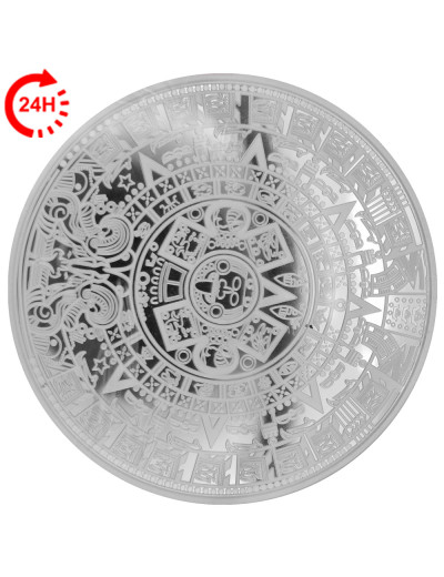 Kalendarz Azteków 5 uncji srebra 2021