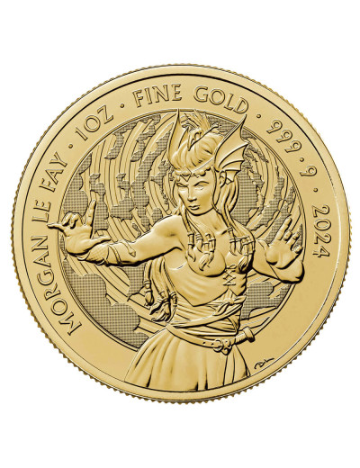 Morgan le Fay 1 uncja złota 2024
