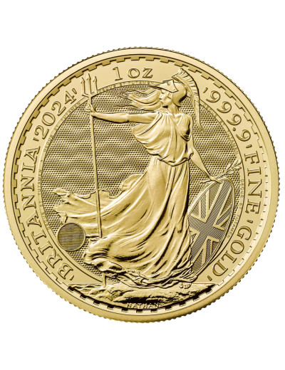 Złota moneta Britannia
