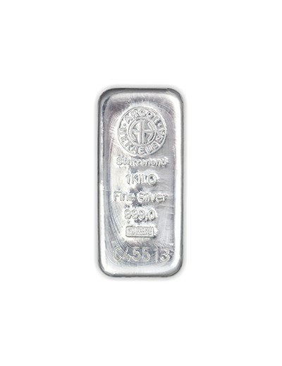 Sztabka srebra 1000 gramów