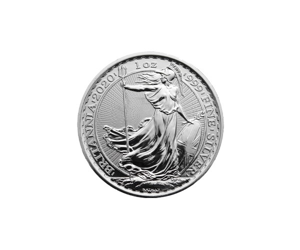 Srebrna moneta bulionowa Britannia