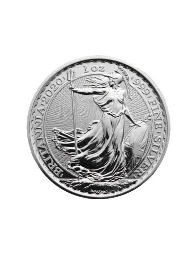Srebrna moneta bulionowa Britannia