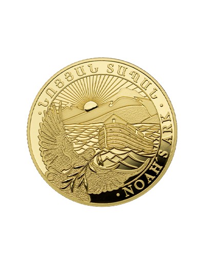 Złota moneta Arka Noego 1/2 uncji złota
