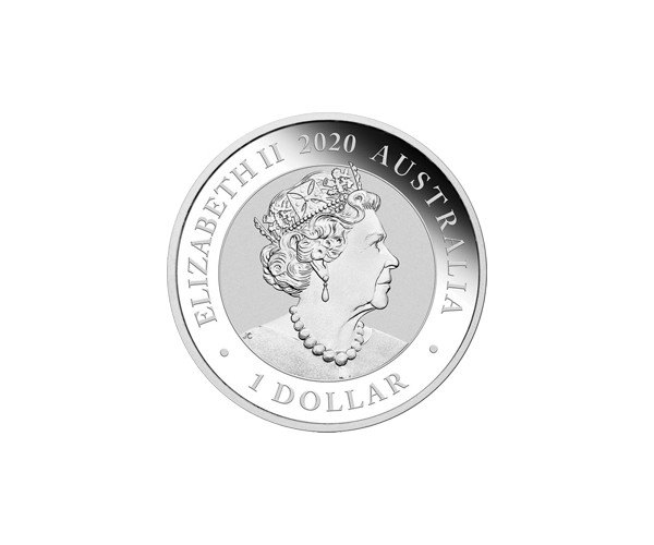 Srebrna moneta Australijski Łabędź