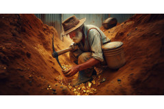 Rzemieślnicze wydobycie złota czyli kto dziś ręcznie kopie w poszukiwaniu kruszcu