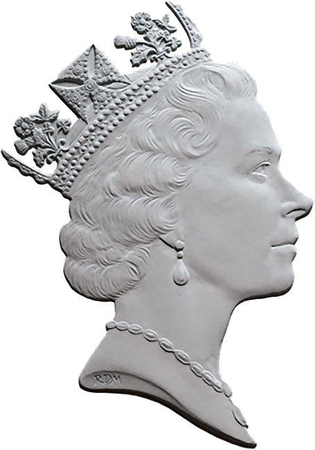 Wizerunek Elżbiety II wykonany przez Raphael Maklouf